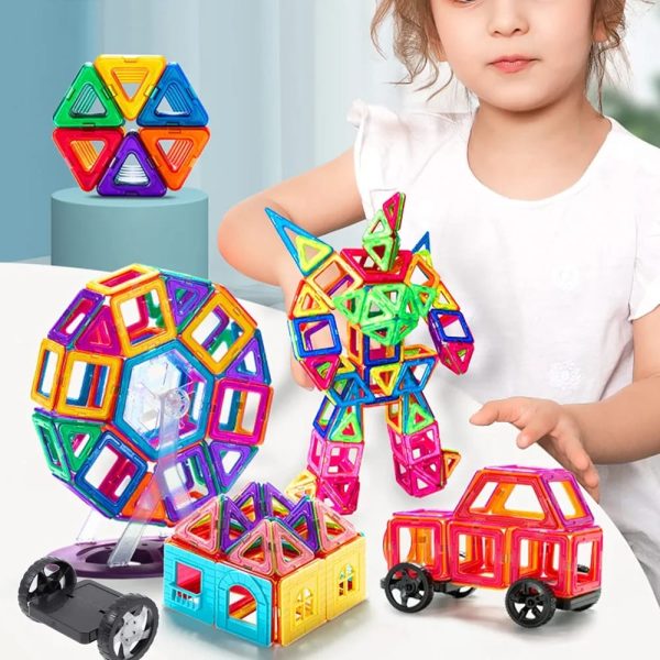 Magnetic building blocks