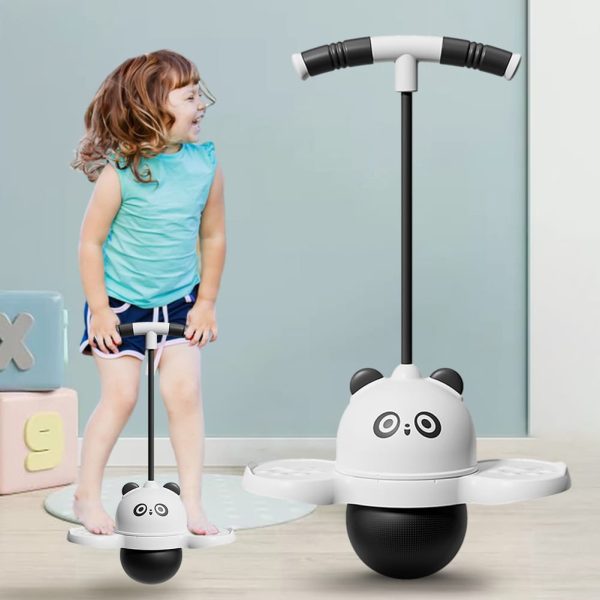 Jump Ball Balance Board Bouncing Ball Bounce with Ball Pump for Fitness